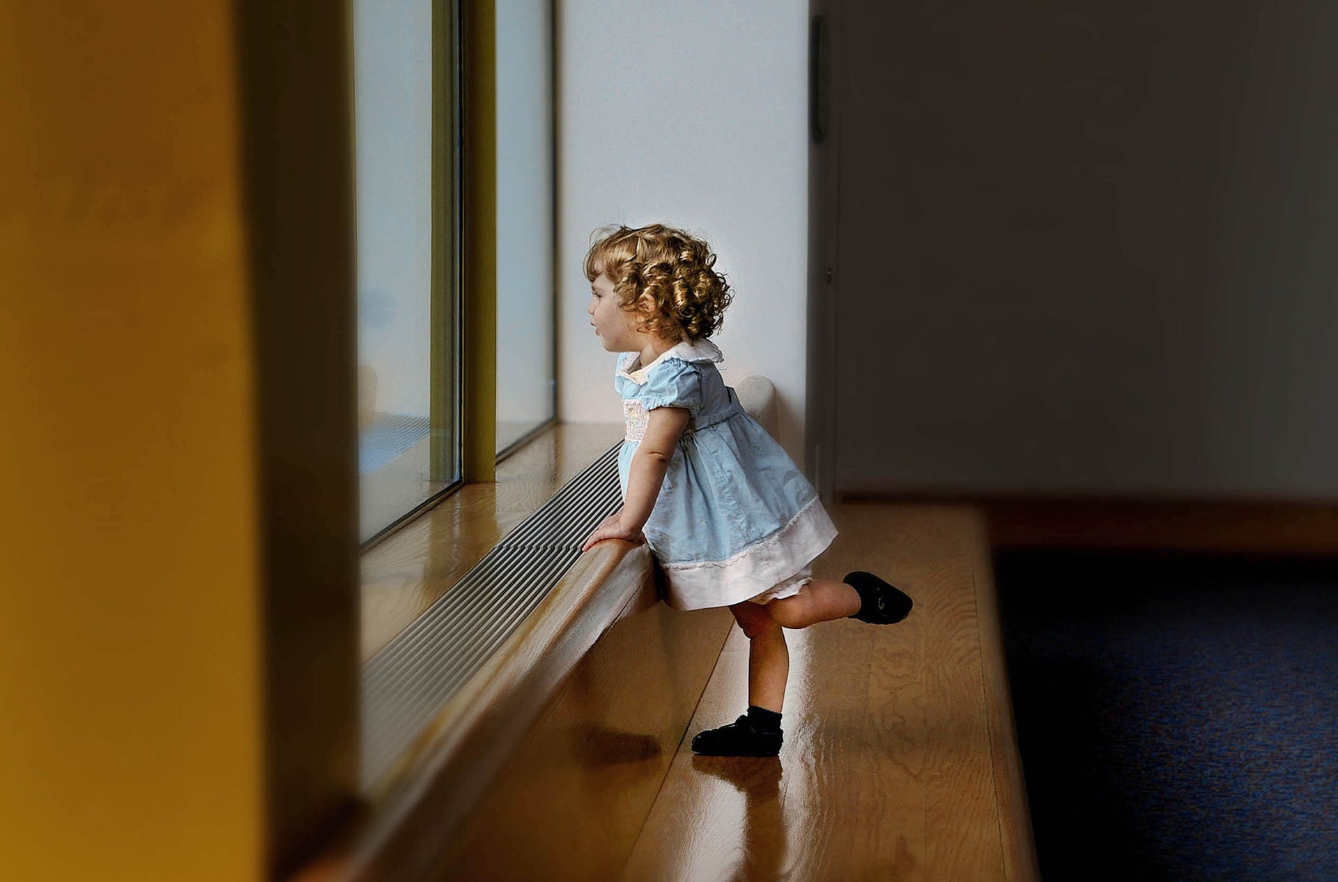 The baby’s first step is sacred